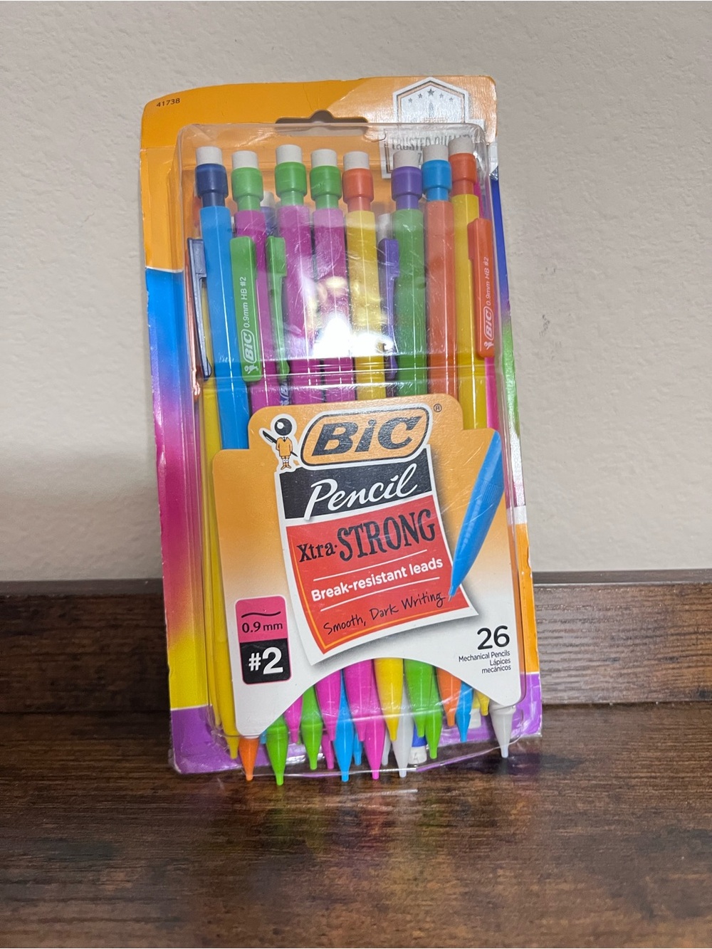 Bic Mechanical Pencil Xtra Strong 0.9mm Assorted 26 Pack
